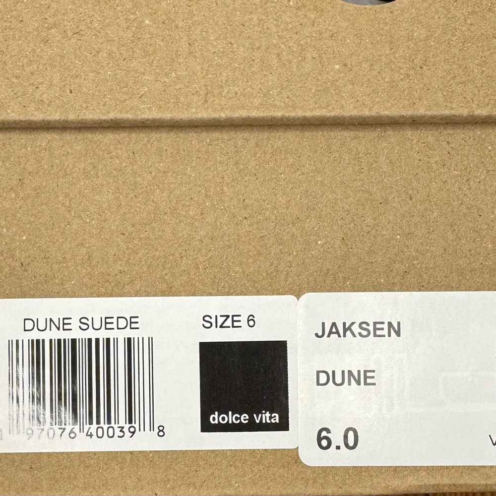 Dolce Vita Jaksen Platform Loafers – Size 6 – Dune Suede – NIB - Picture 13 of 13